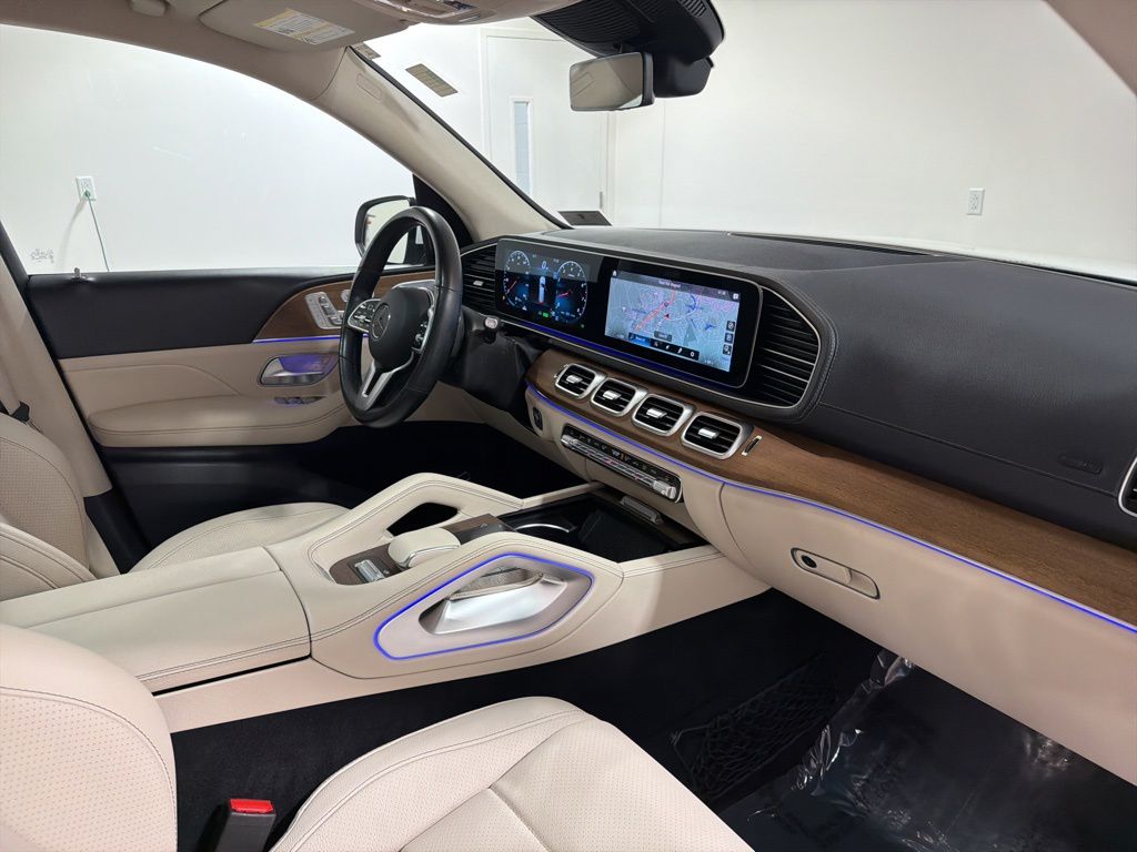 Used 2021 White Mercedes-Benz GLS 450 image 24