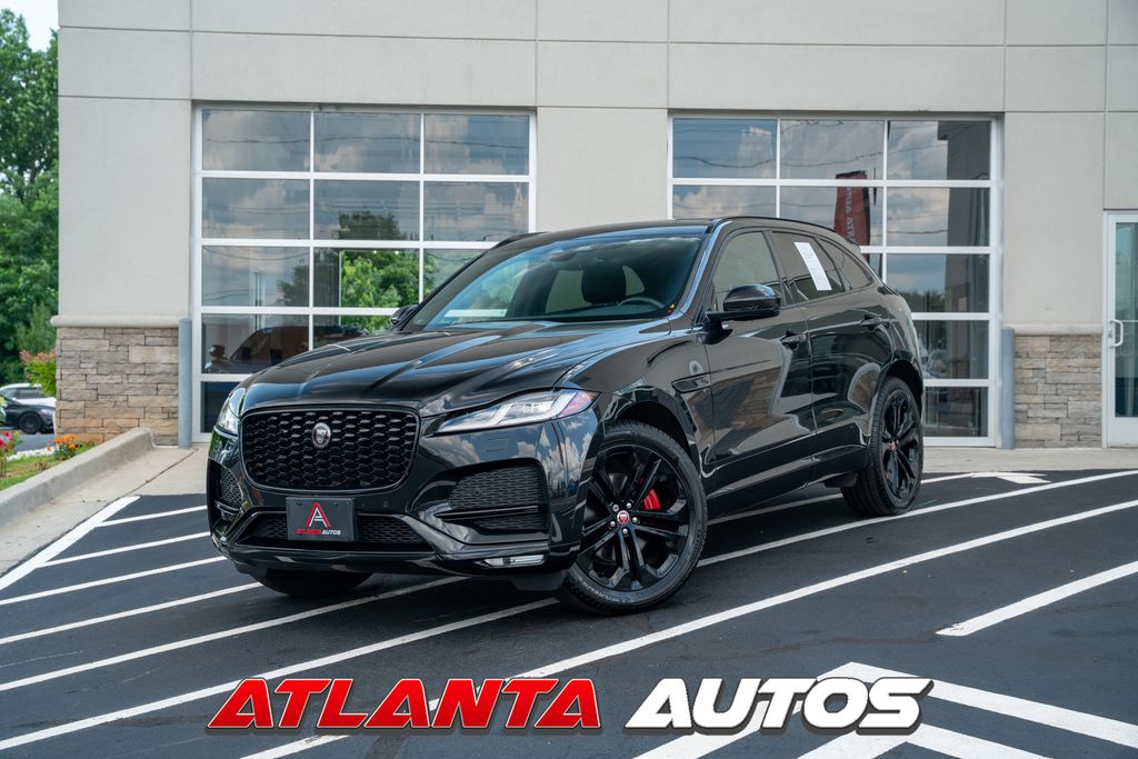 Santorini Black 2023 Jaguar F-PACE SUV / Crossover All-Wheel Drive 8-Speed Automatic
