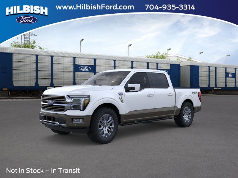 Star White Metallic Tri-Coat 2026 Ford F-150 King Ranch SuperCrew 4WD Pickup Truck Four-Wheel Drive Automatic