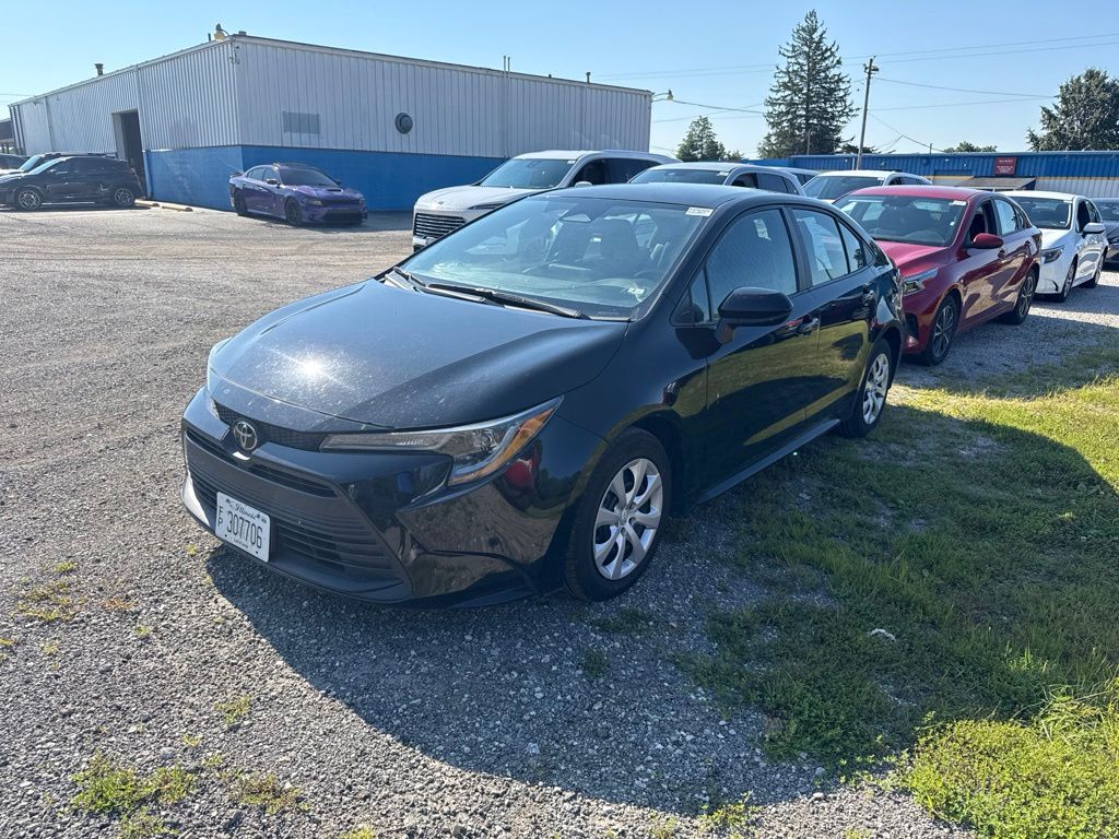 Black 2024 Toyota Corolla Sedan Front-Wheel Drive Continuously Variable Transmission