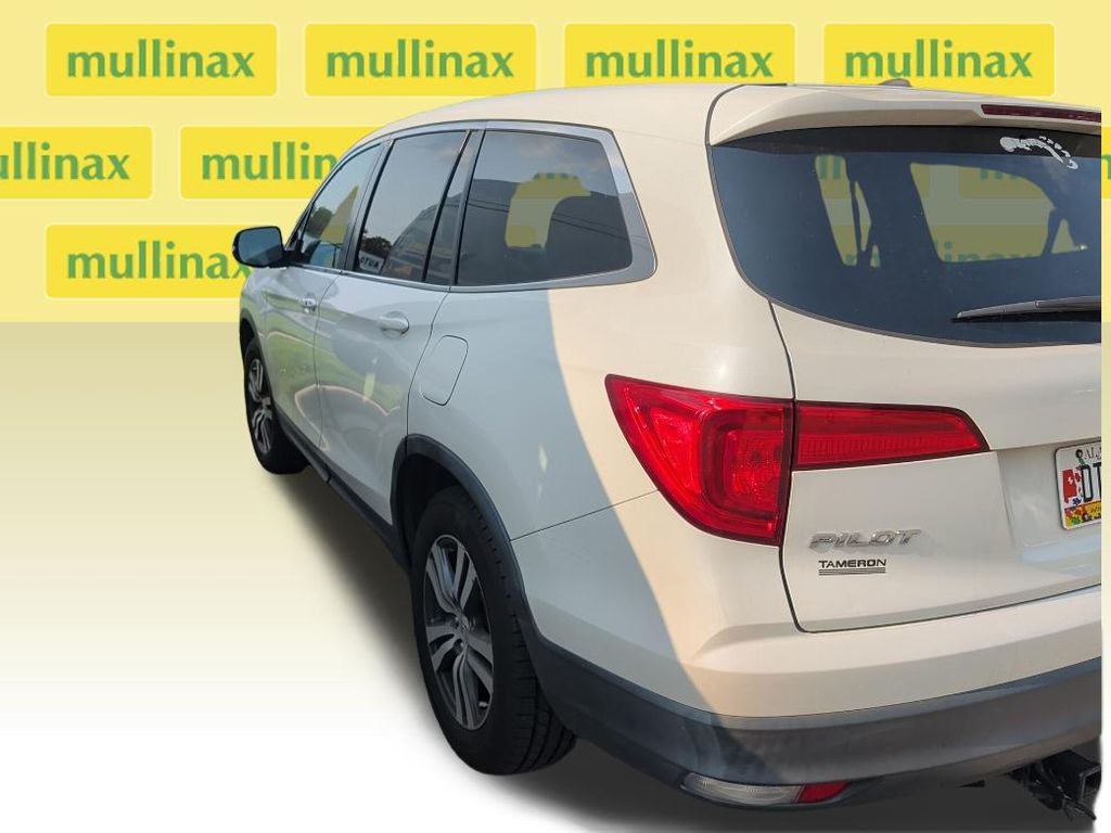 2016 White Diamond Pearl Honda Pilot EX-L FWD SUV