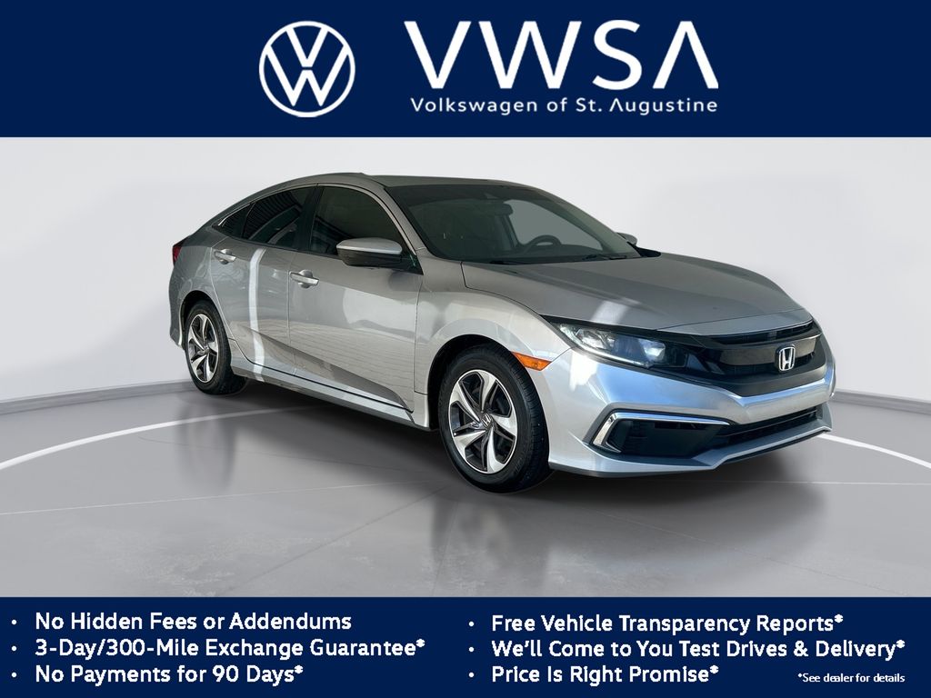 2019 Honda Civic Sedan Front-Wheel Drive Continuously Variable Transmission