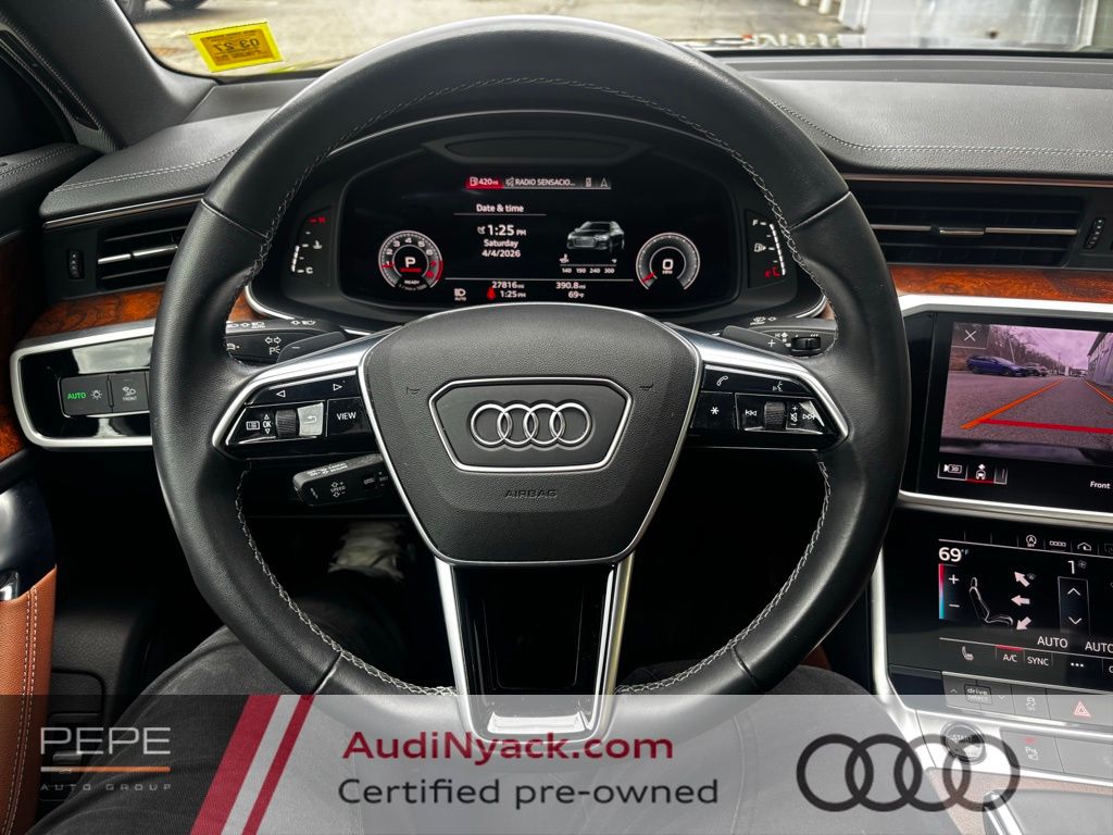 Certified Used 2023 Blue Audi Premium Plus image 11
