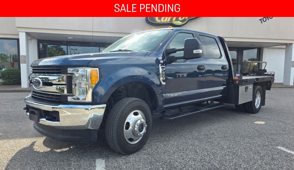 Blue Jeans Metallic 2017 Ford F-350 Super Duty Chassis Pickup Truck Four-Wheel Drive 6-Speed Automatic