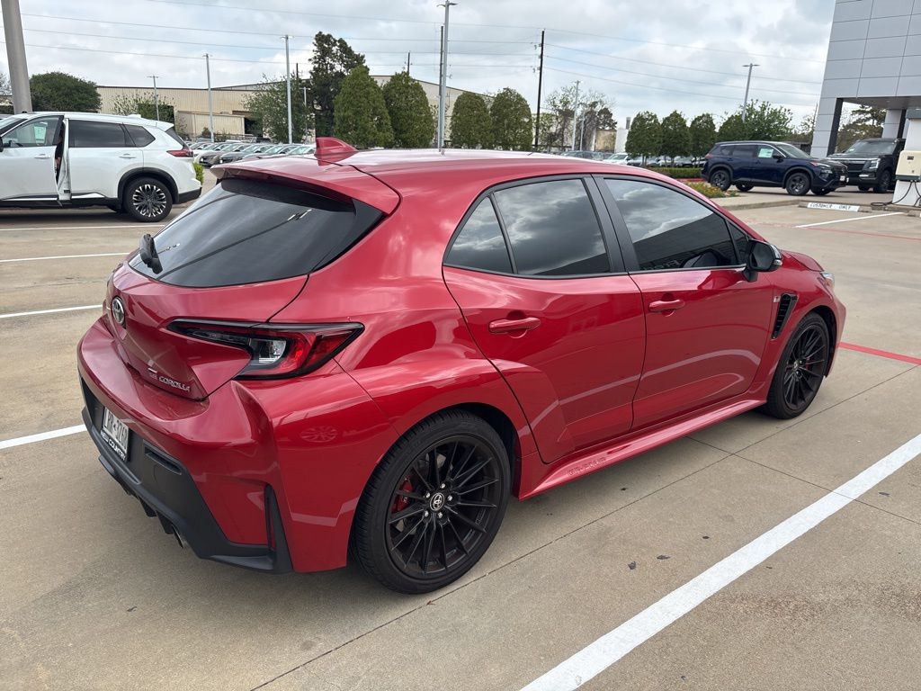 Supersonic Red 2024 Toyota GR Corolla Core AWD Hatchback All-Wheel Drive 6-Speed Manual