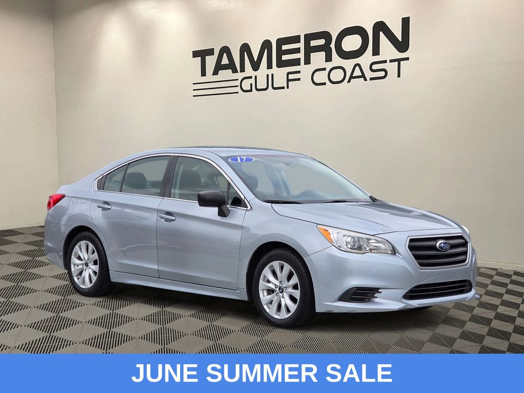 Ice Silver Metallic 2017 Subaru Legacy 2.5i AWD Sedan All-Wheel Drive Continuously Variable Transmission