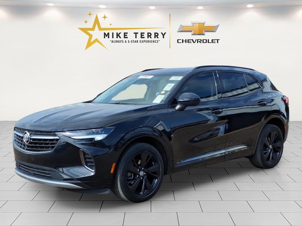 Black (Ebony Twilight Metallic) 2023 Buick Envision Preferred FWD SUV / Crossover Front-Wheel Drive 9-Speed Automatic