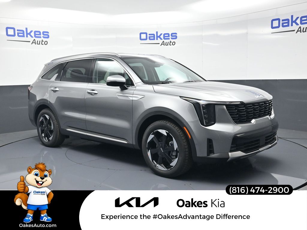 Steel Gray 2026 Kia Sorento Hybrid SUV / Crossover All-Wheel Drive 6-Speed Automatic