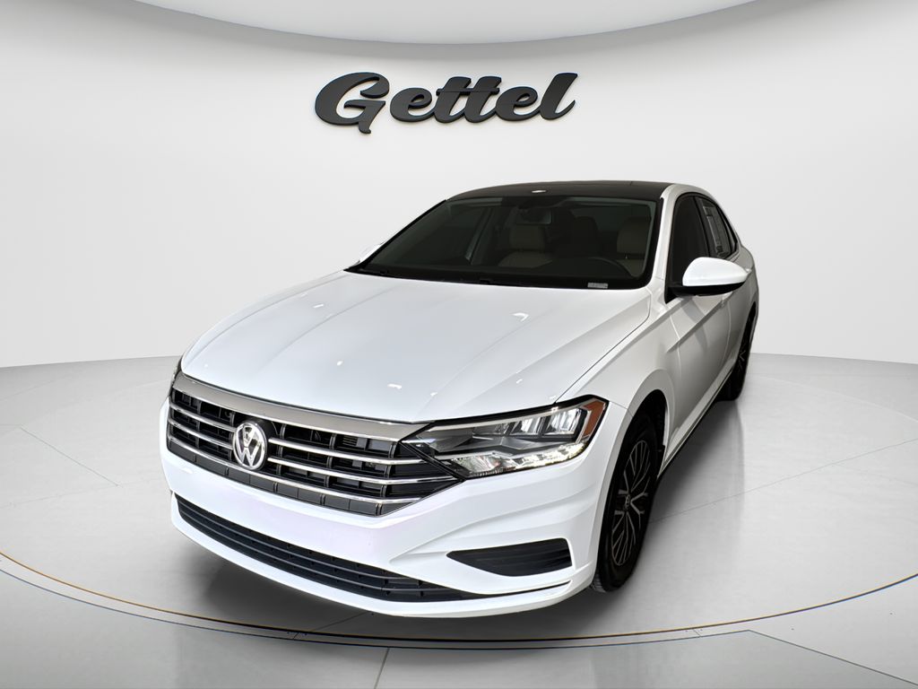 Pure White 2020 Volkswagen Jetta Sedan Front-Wheel Drive 8-Speed Automatic