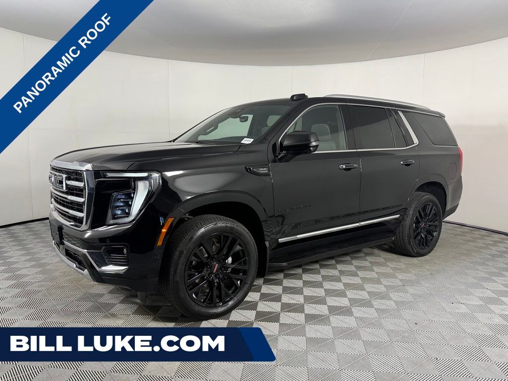 Onyx Black 2025 GMC Yukon SUV / Crossover Four-Wheel Drive 