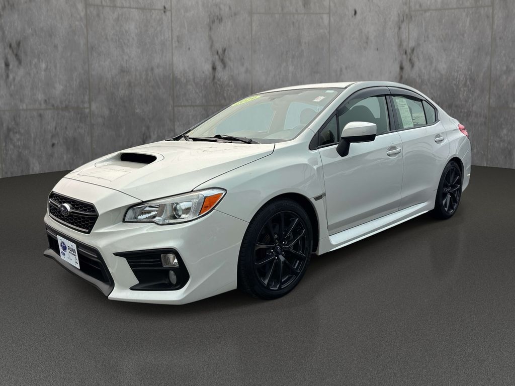 Crystal White Pearl 2019 Subaru WRX Sedan All-Wheel Drive Continuously Variable Transmission