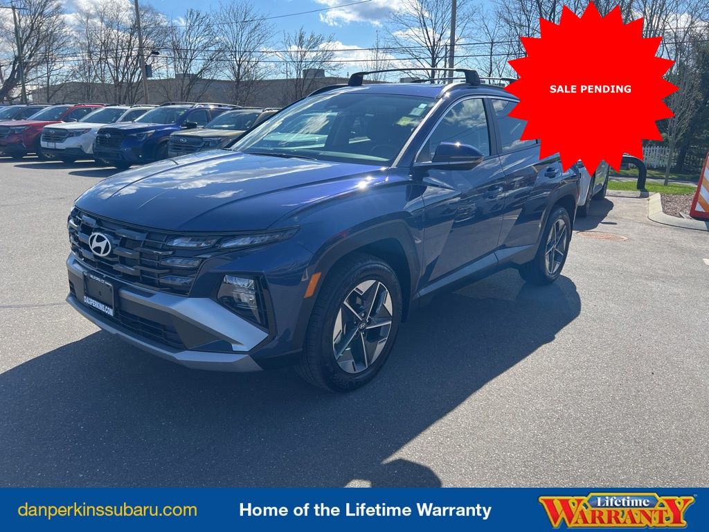 Atlantis Blue 2025 Hyundai Tucson SUV / Crossover All-Wheel Drive 8-Speed Automatic