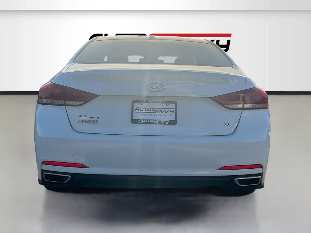 2015 Hyundai Genesis 3.8 White at Gullo Toyota