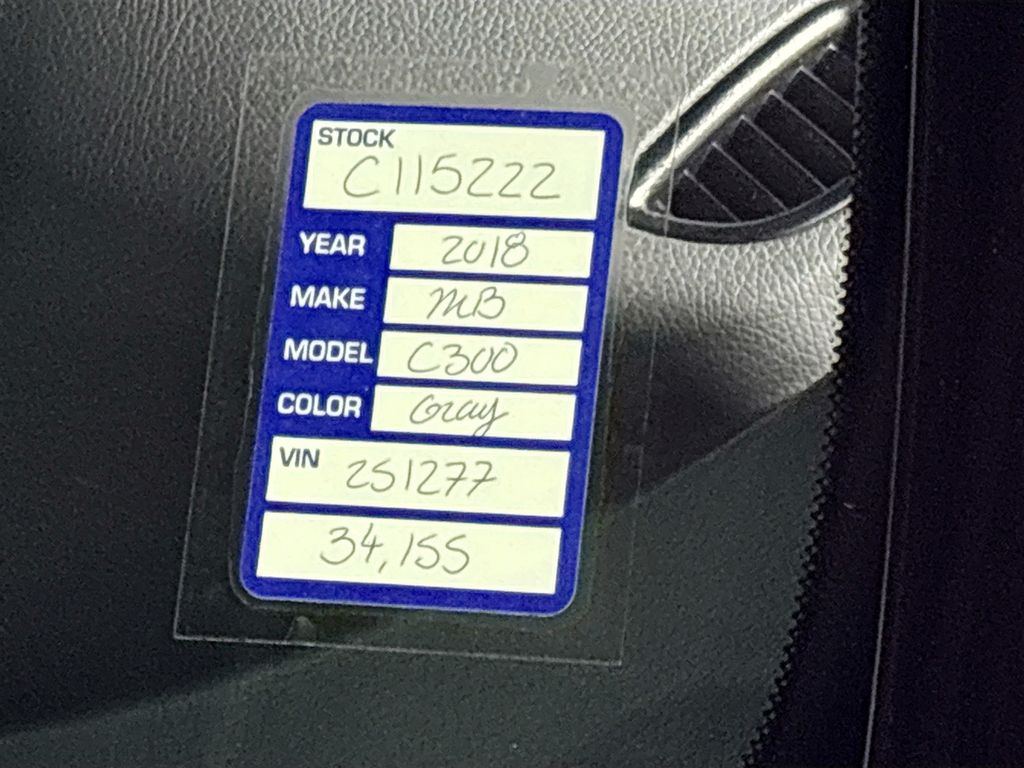 2018 Mercedes-Benz C-Class C 300