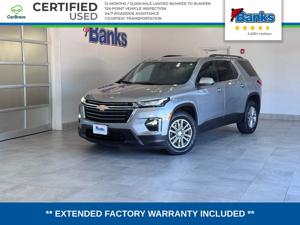 Sterling Gray Metallic 2023 Chevrolet Traverse SUV / Crossover Four-Wheel Drive 9-Speed Automatic