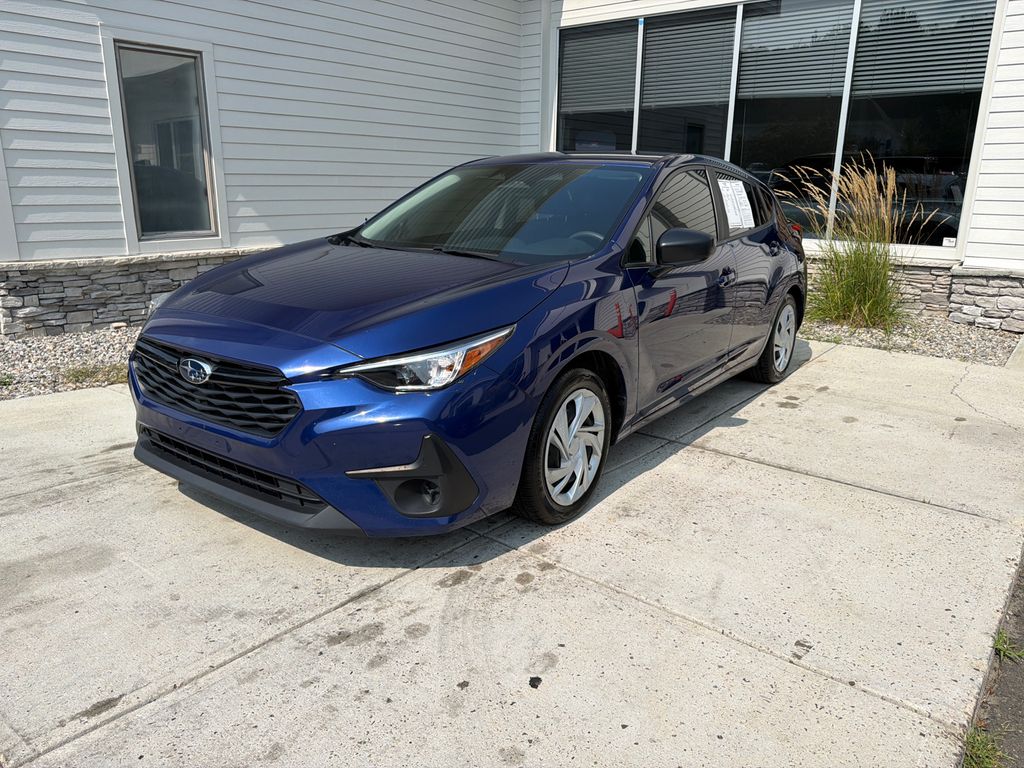 Sapphire Blue Pearl 2024 Subaru Impreza Wagon All-Wheel Drive Continuously Variable Transmission