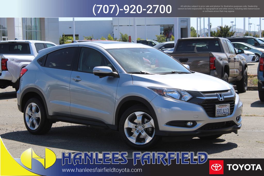 Gray (Modern Steel Metallic) 2017 Honda HR-V EX AWD SUV / Crossover All-Wheel Drive Continuously Variable Transmission