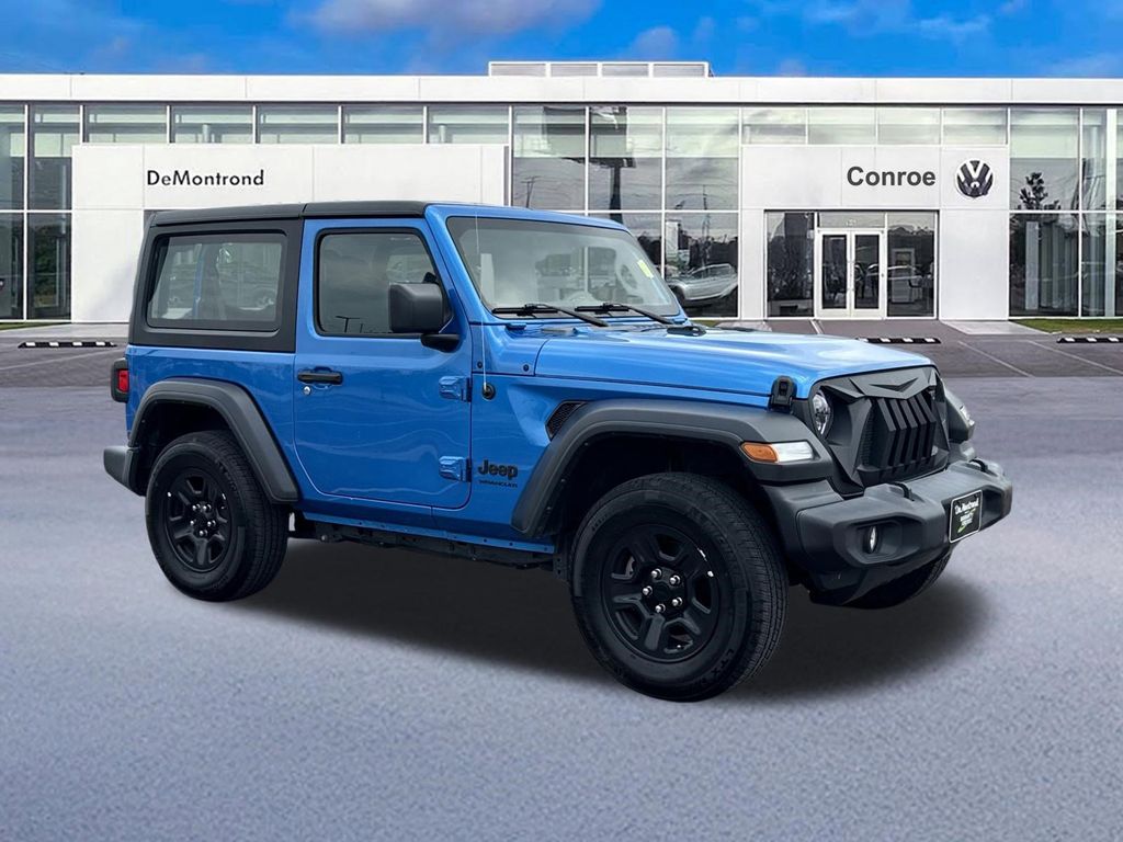 2022 Jeep Wrangler Sport Blue at Classic Elite Chevrolet Hwy 6