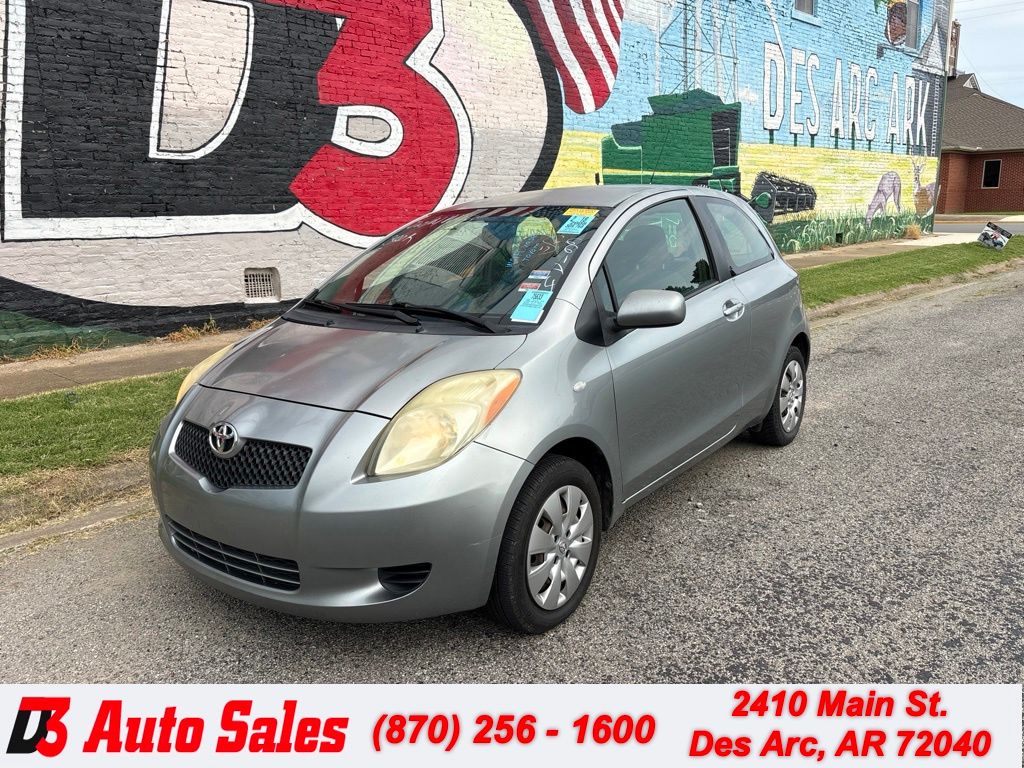 Gray 2008 Toyota Yaris Sedan Front-Wheel Drive 4-Speed Automatic