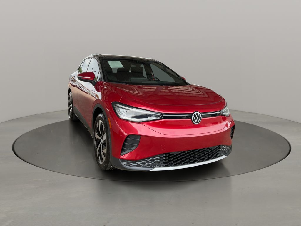 Red Metallic 2021 Volkswagen ID.4 Pro S RWD SUV / Crossover Rear-Wheel Drive Automatic