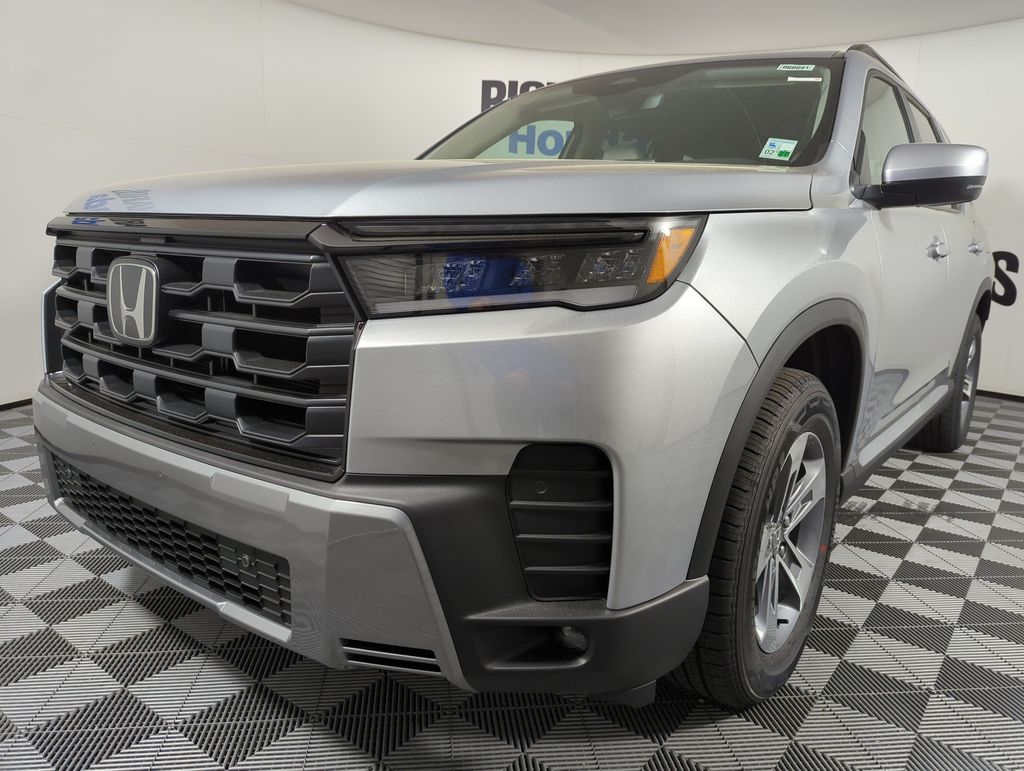 Solar Silver Metallic 2026 Honda Pilot EX-L FWD SUV / Crossover Front-Wheel Drive Automatic