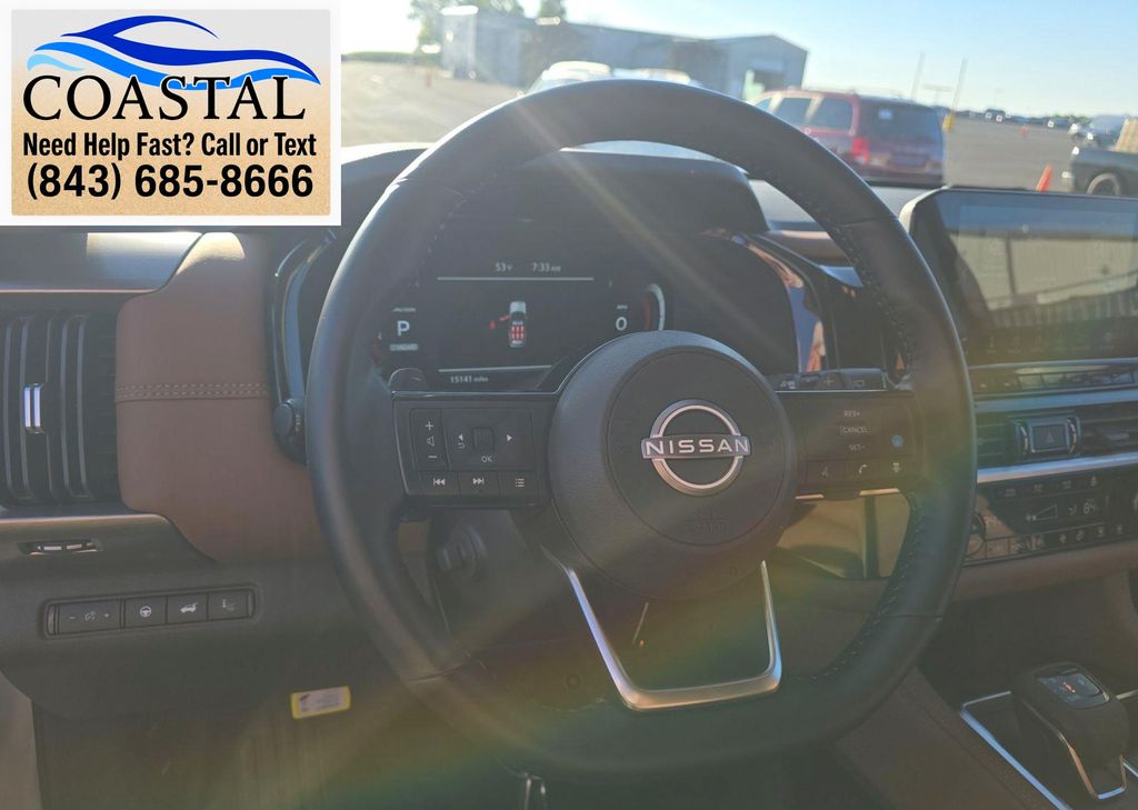2025 Nissan Pathfinder Platinum Silver at Lugoff Nissan