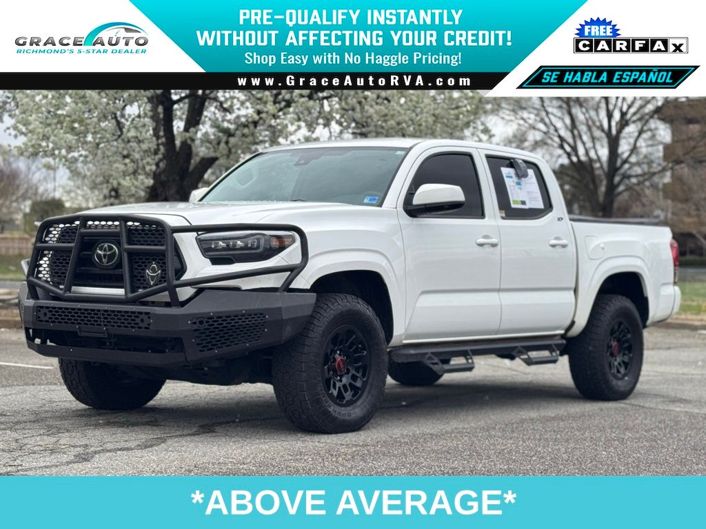 Ice Cap 2023 Toyota Tacoma SR V6 Double Cab 4WD Pickup Truck Four-Wheel Drive 6-Speed Automatic