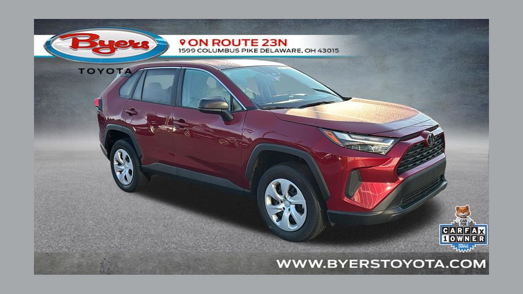 Red (Ruby Flare Pearl) 2025 Toyota RAV4 SUV / Crossover All-Wheel Drive 8-Speed Automatic