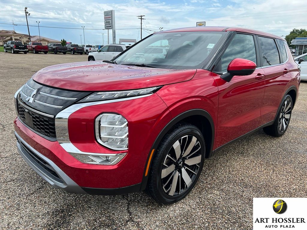 Red Diamond 2025 Mitsubishi Outlander SUV / Crossover Front-Wheel Drive Continuously Variable Transmission