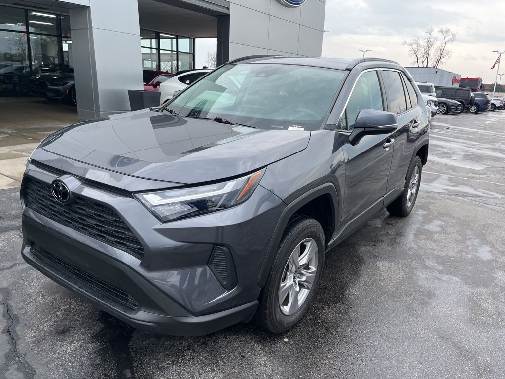 Gray 2023 Toyota RAV4 XLE AWD SUV / Crossover All-Wheel Drive 8-Speed Automatic