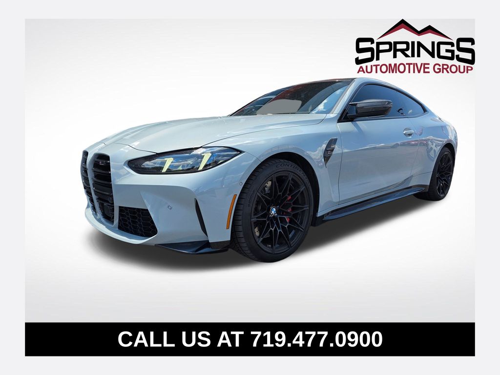 Gray Metallic 2025 BMW M4 Coupe All-Wheel Drive 8-Speed Automatic
