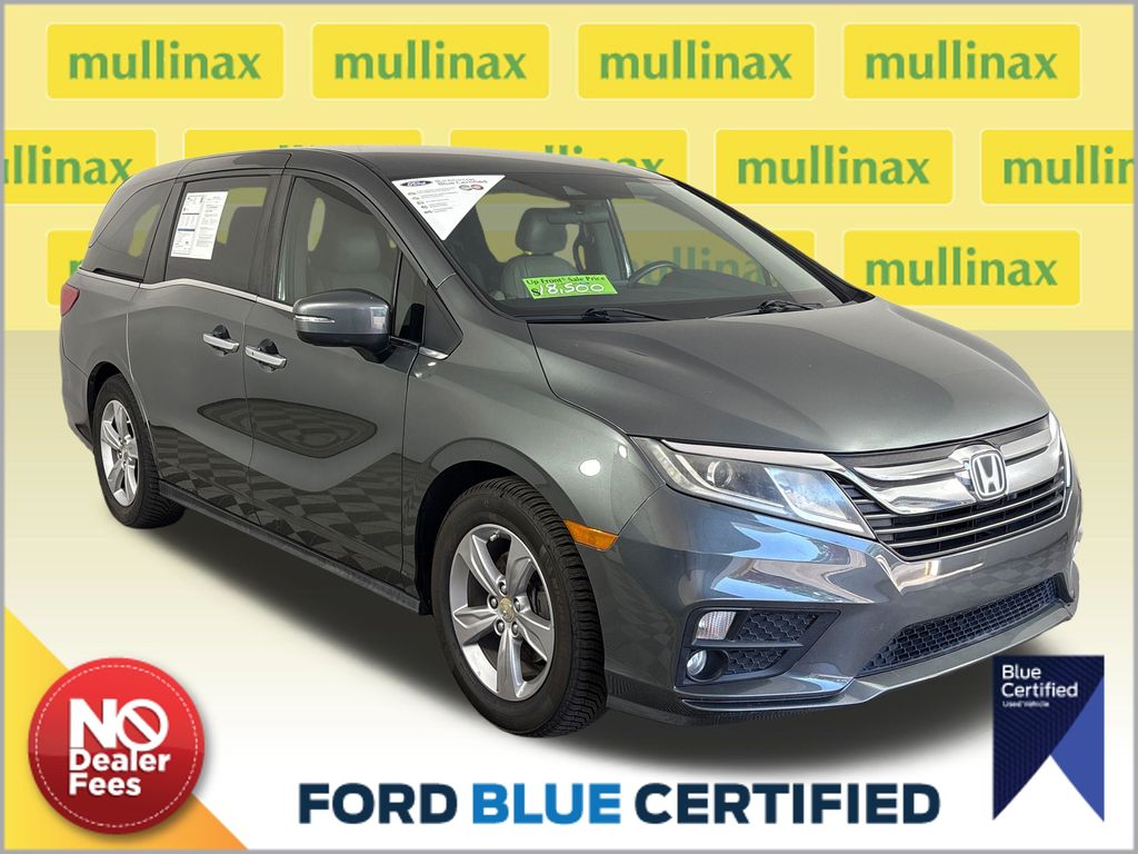 Forest Mist Metallic 2018 Honda Odyssey Minivan Front-Wheel Drive 9-Speed Automatic