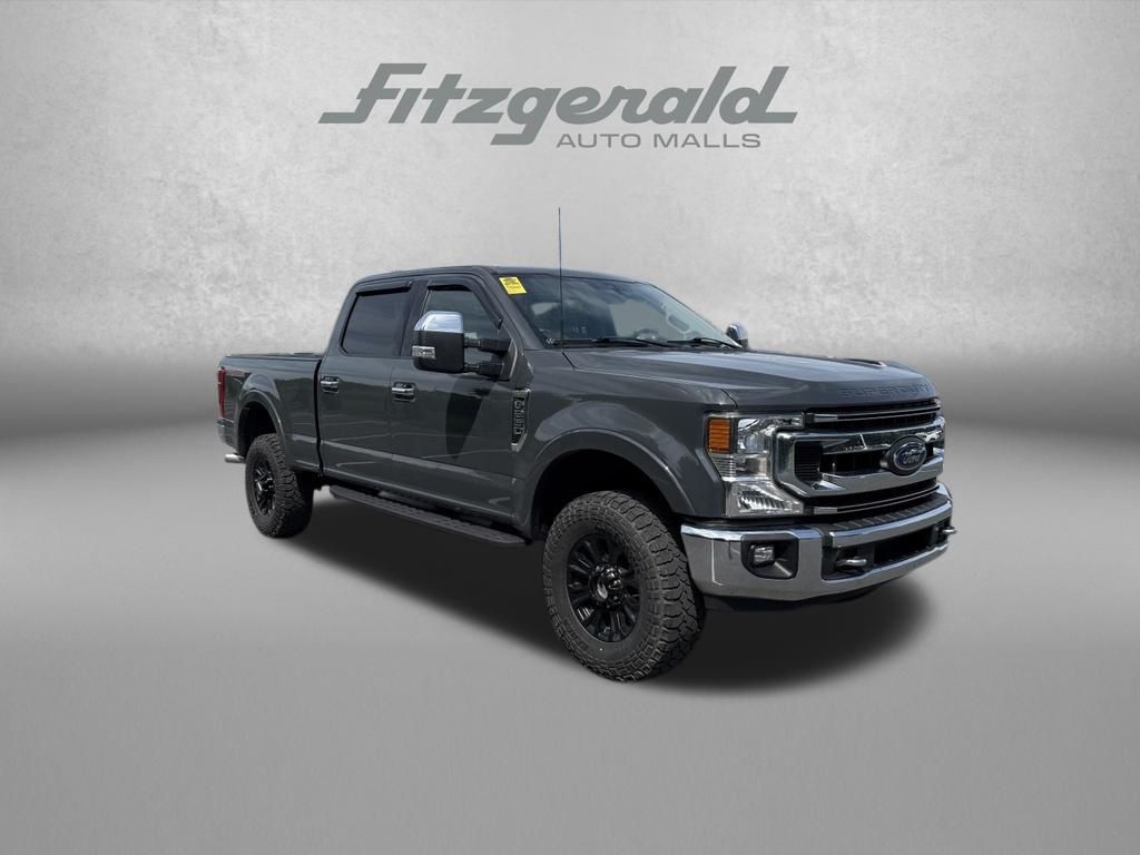 Lithium Gray Metallic 2021 Ford F-250 Super Duty Pickup Truck Four-Wheel Drive Automatic