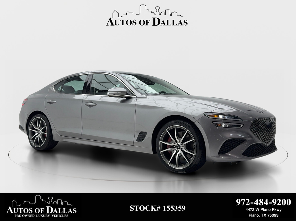 Savile Silver 2025 Genesis G70 2.5T Standard RWD Sedan Rear-Wheel Drive 8-Speed Automatic