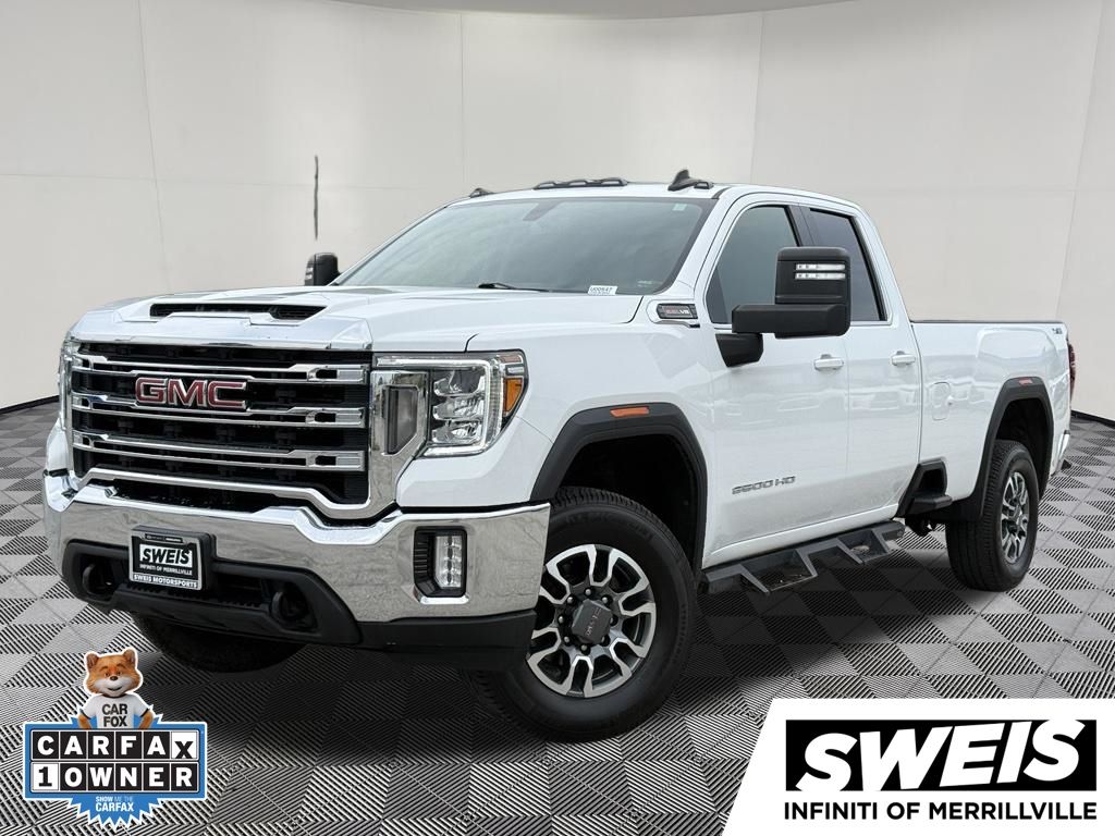 Summit White 2022 GMC Sierra 3500HD Pickup Truck Four-Wheel Drive 6-Speed Automatic