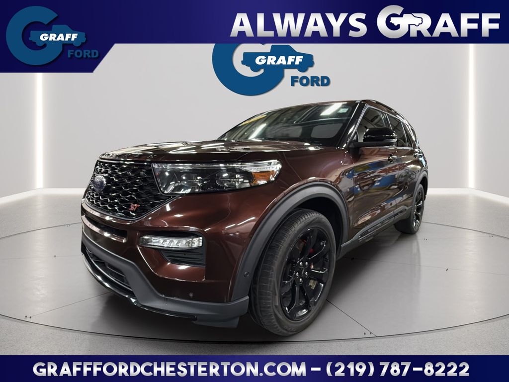 Red (Copper Metallic) 2020 Ford Explorer SUV / Crossover All-Wheel Drive Automatic