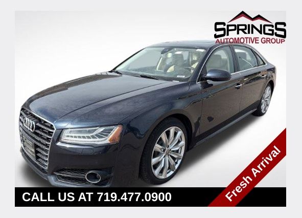 Moonlight Blue 2017 Audi A8 4.0T quattro Sedan 8-Speed Automatic