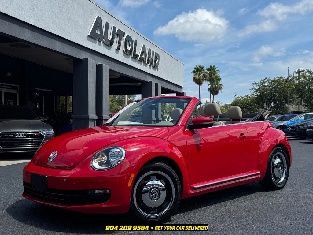Tornado Red 2013 Volkswagen Beetle Hatchback  6-Speed Automatic