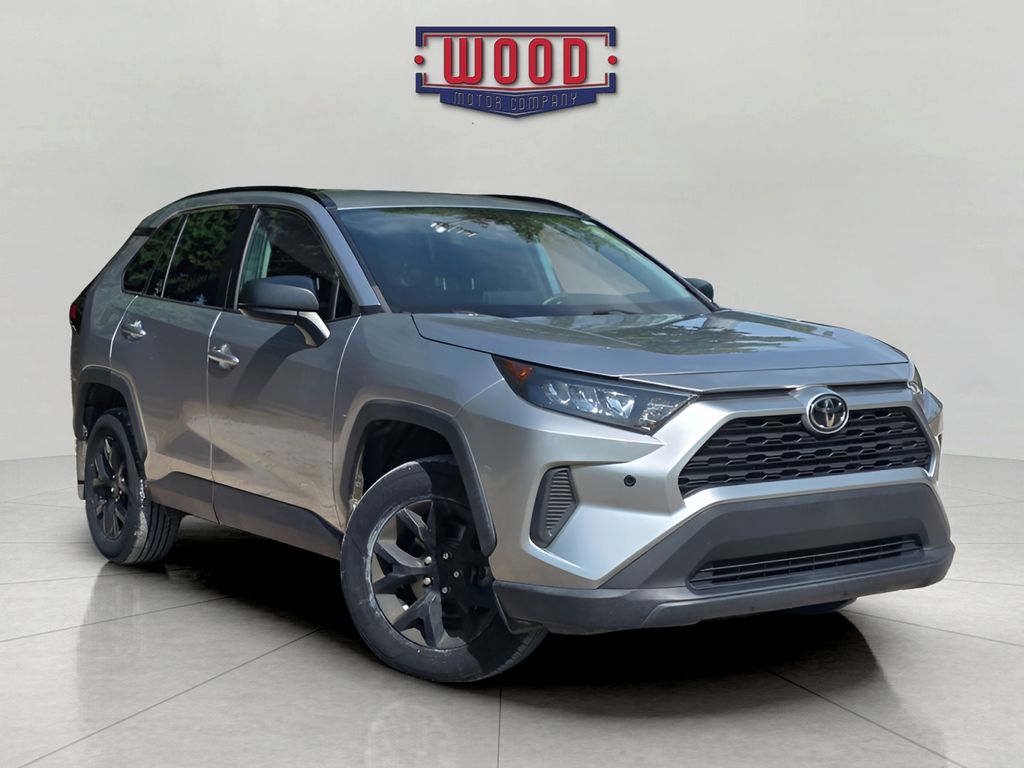 Silver Sky Metallic 2021 Toyota RAV4 SUV / Crossover Front-Wheel Drive 8-Speed Automatic