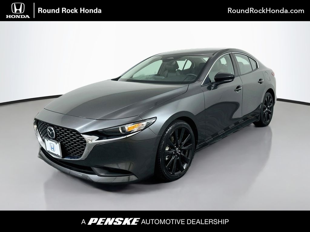 Machine Gray 2024 Mazda MAZDA3 Sedan Front-Wheel Drive 6-Speed Automatic