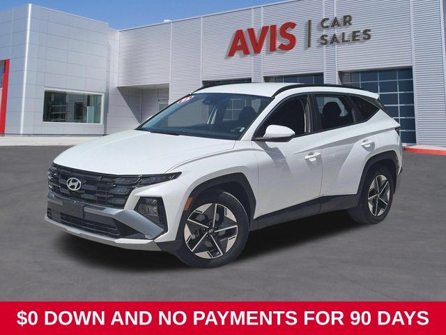 Serenity White Pearl 2025 Hyundai Tucson SUV / Crossover Front-Wheel Drive 8-Speed Automatic