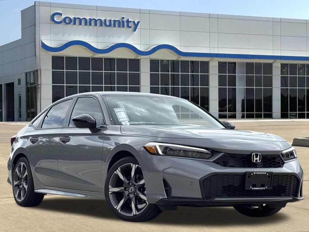 2026 Honda Civic Hybrid Sport Touring Gray at Legacy Ford