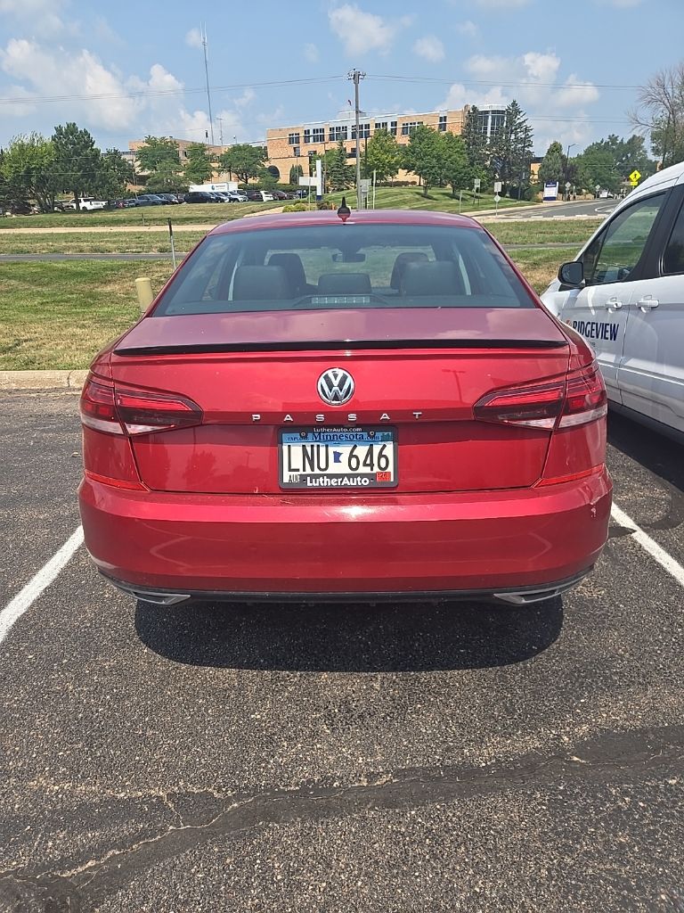 2020 Red Metallic Volkswagen Passat 2.0T R-Line FWD Sedan