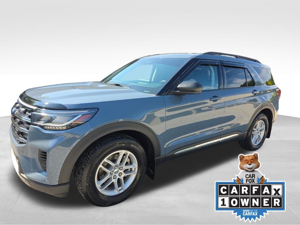 Vapor Blue 2025 Ford Explorer SUV / Crossover All-Wheel Drive Automatic