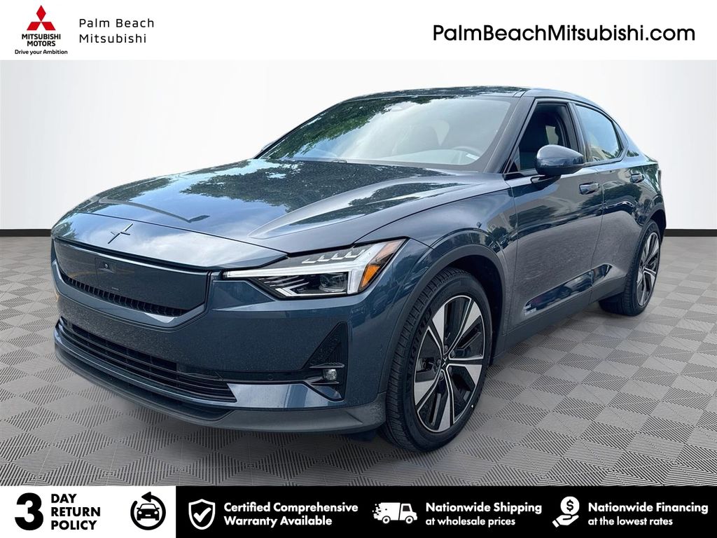 Midnight Metallic 2024 Polestar 2 Sedan All-Wheel Drive 1-Speed Automatic