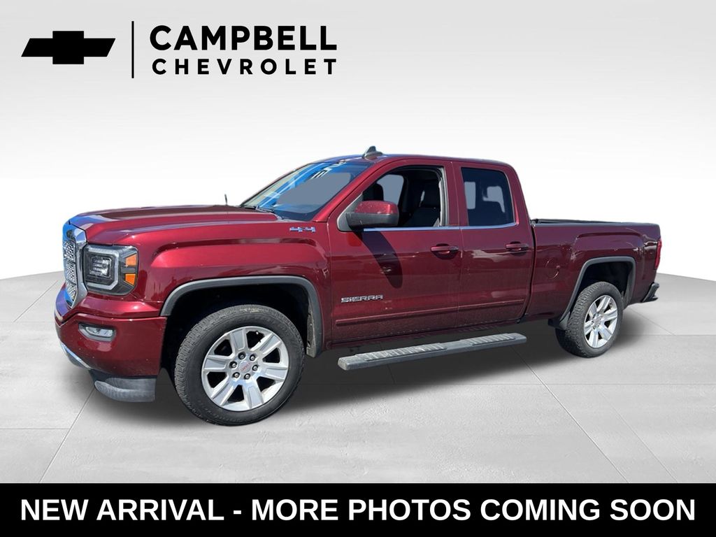 Crimson Red 2017 GMC Sierra 1500 Pickup Truck Four-Wheel Drive 6-Speed Automatic Overdrive