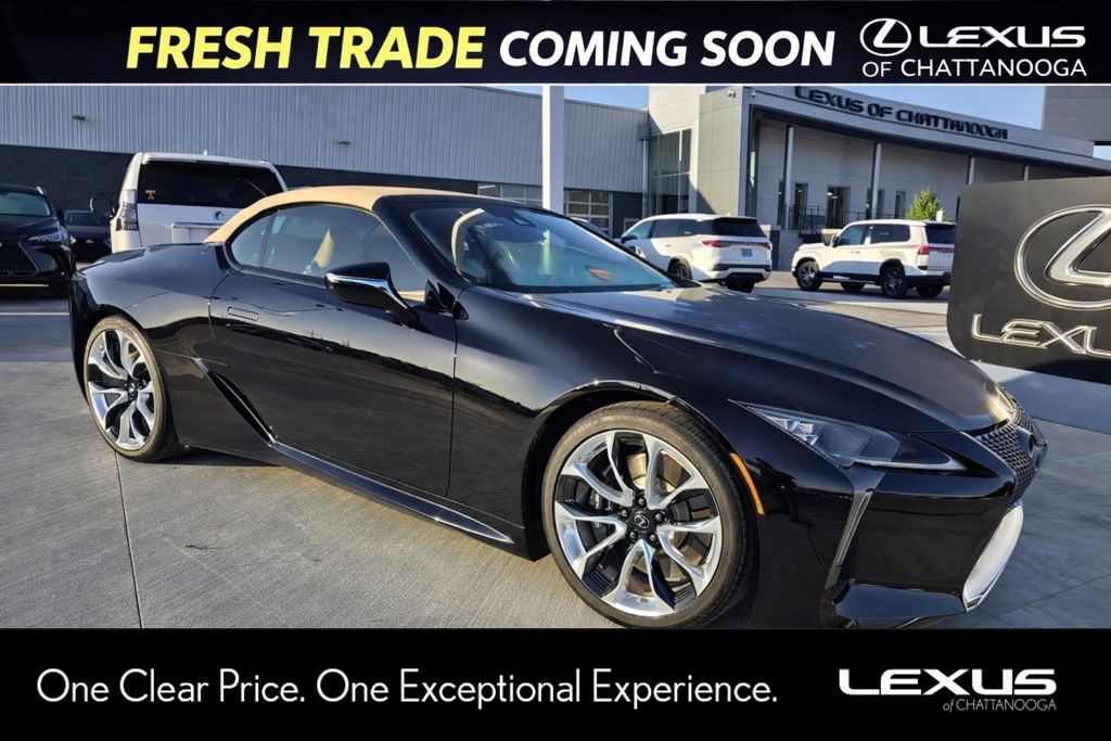Black (Obsidian) 2021 Lexus LC 500 Convertible RWD Convertible Rear-Wheel Drive Automatic