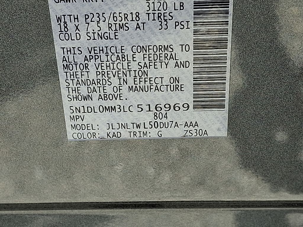 2020 INFINITI QX60 — photo 29