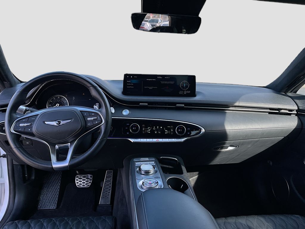2024 Genesis GV70 3.5T Sport White at Westside Lexus