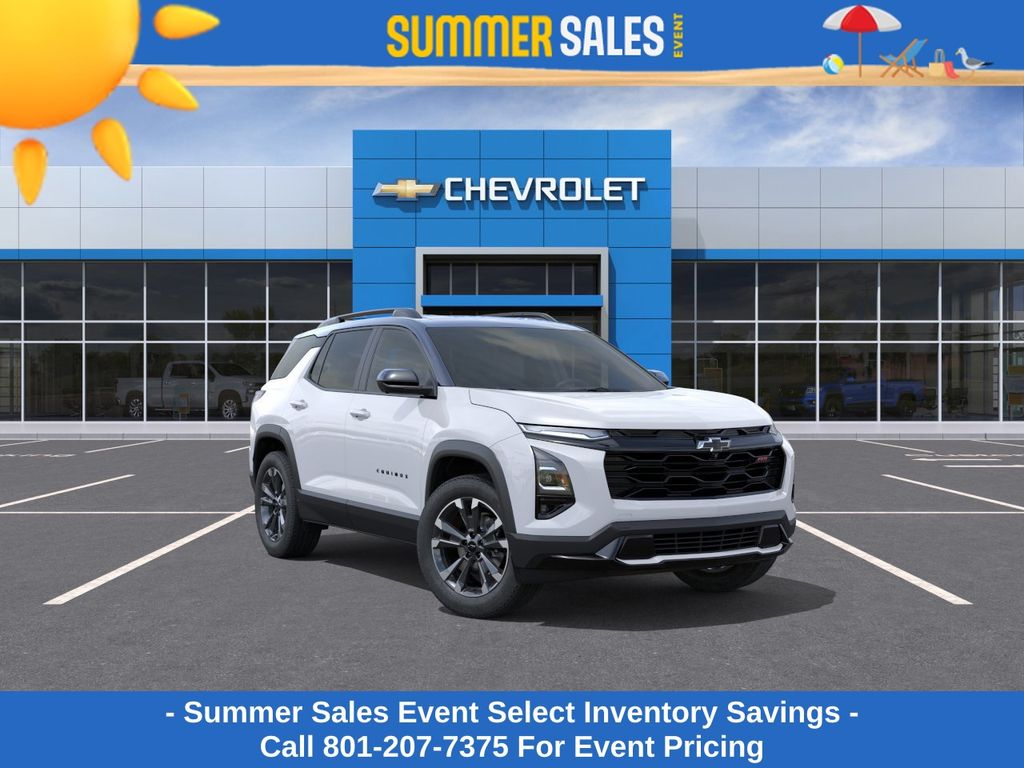 Polar White Tricoat 2026 Chevrolet Equinox RS AWD SUV / Crossover Four-Wheel Drive 8-Speed Automatic